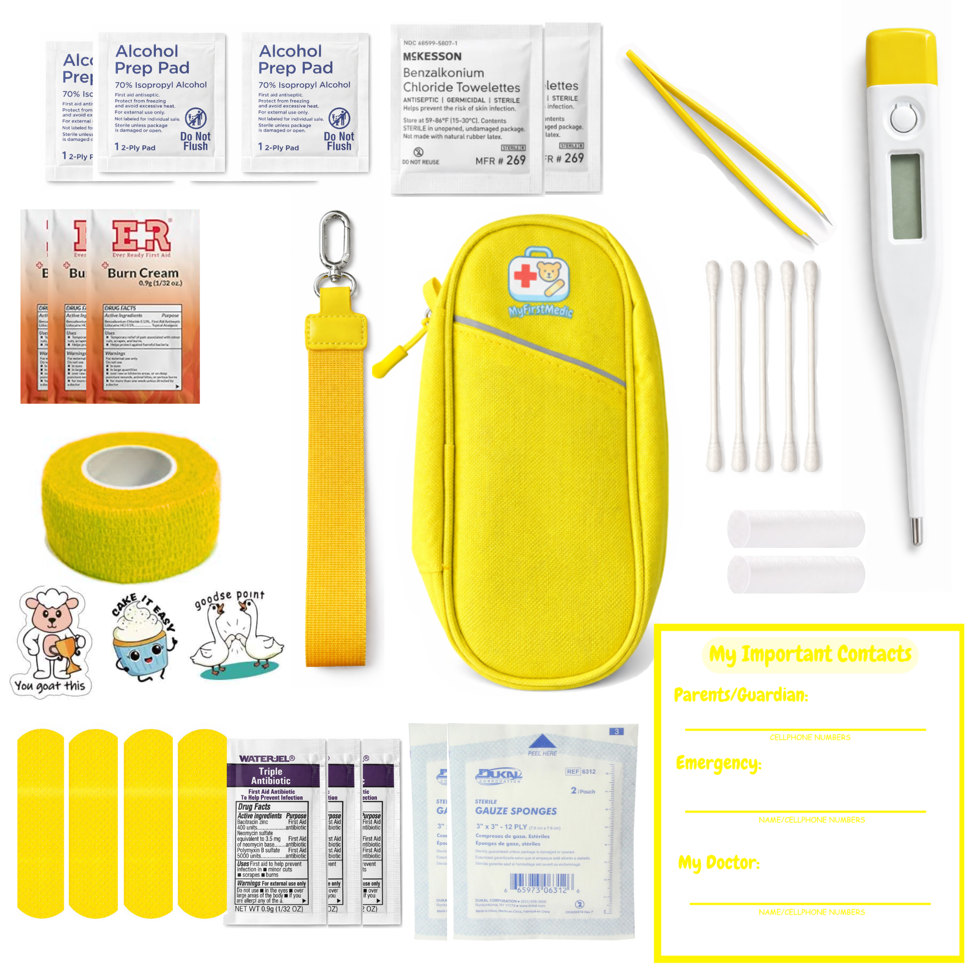 Yellow MyFirstMedic Kit